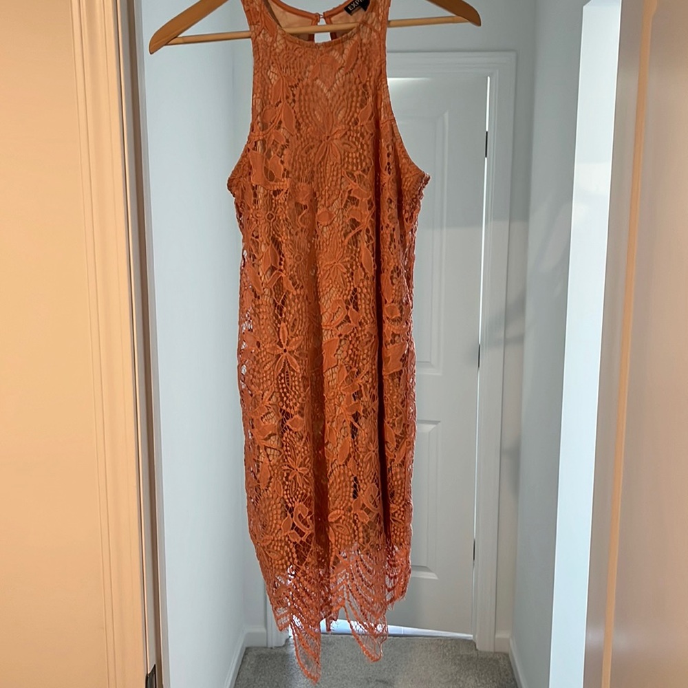 Express Pink Mini Dress